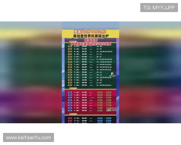 美加墨世界杯决赛时间安排及赛程全解析，确保球迷不错过精彩瞬间